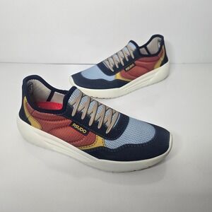 Psudo Court Mens 12 Sneaker Multicolor Slip On Sustainable Made in USA Navy Blue